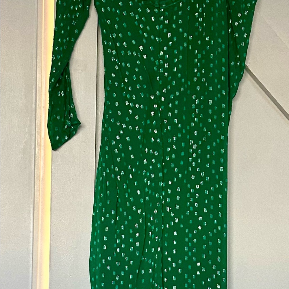 Green Polka Dot Dress